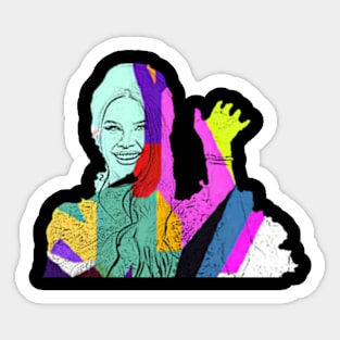 Lana del rey - Wpap Vinatage Sticker